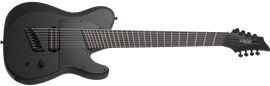 Schecter DIAMOND SERIES PT-8 MS Black Ops  Satin Black Open Pore   8-String Electric  Guitar 2024
